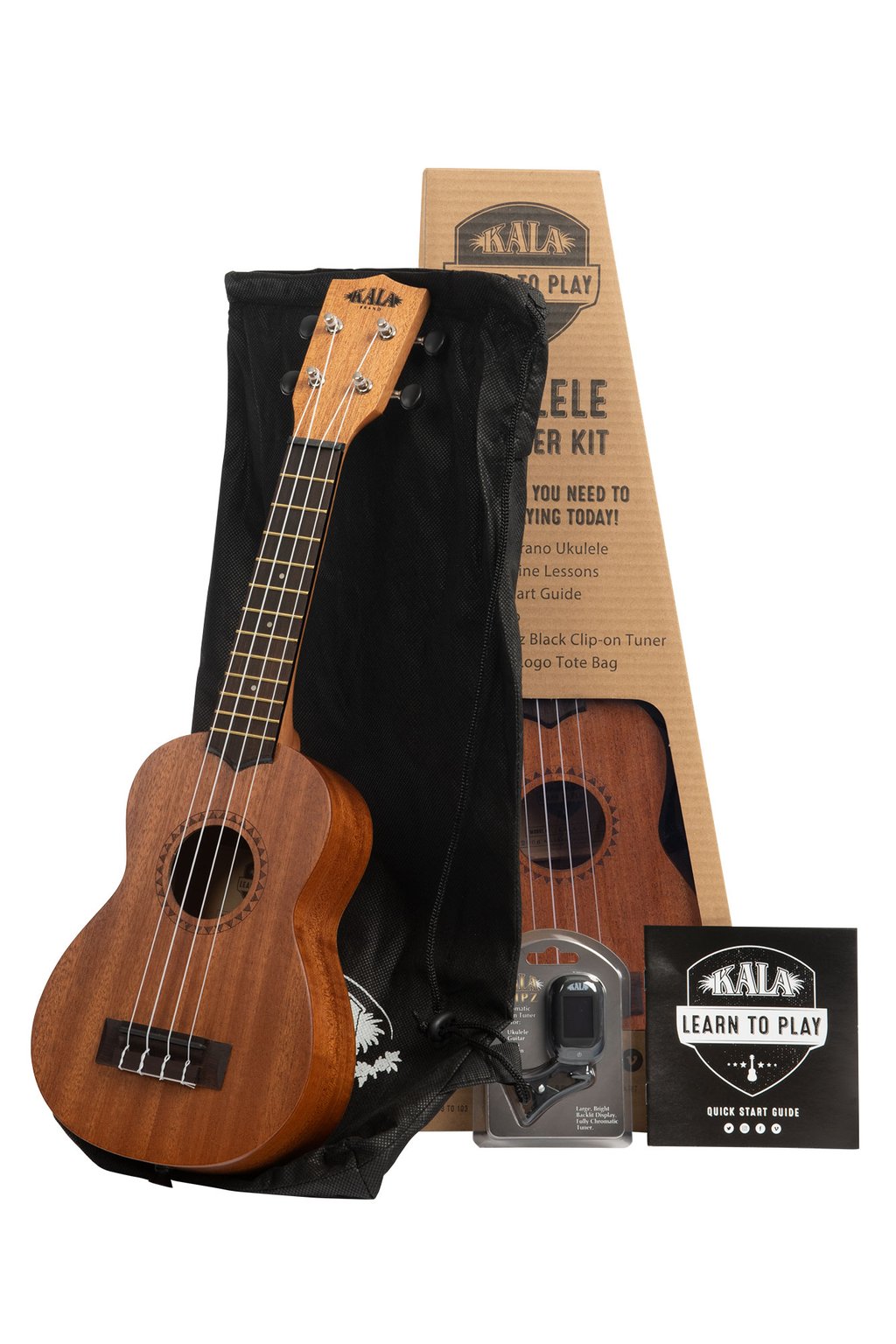 KALA LEARN TO PLAY SOPRANO UKULELE STARTER KIT